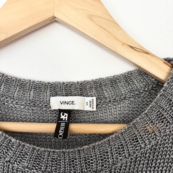 Vince metallic knit sweater - Picture 3 of 6